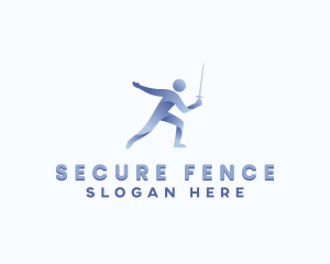 Athletic Fencing Competition logo