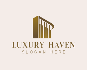 Luxury Hotel Building logo