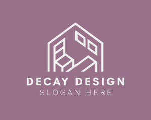 Home Furniture Interior Design logo design