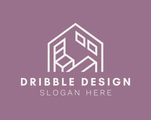 Home Furniture Interior Design logo design