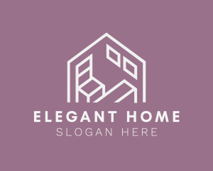 Home Furniture Interior Design logo design