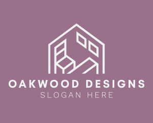 Home Furniture Interior Design logo design