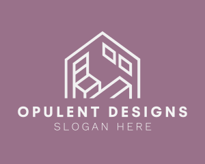 Home Furniture Interior Design logo design