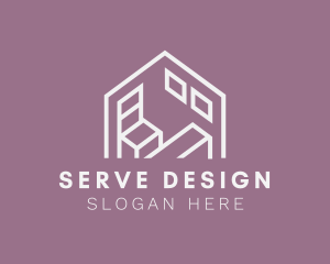 Home Furniture Interior Design logo design