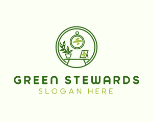 Green Furniture Homewares logo design