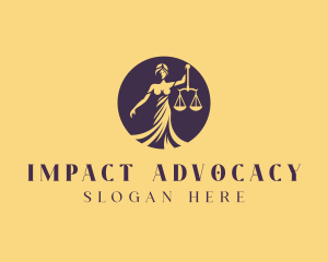 Attorney Woman Justice logo