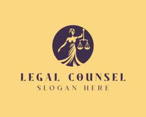 Attorney Woman Justice logo