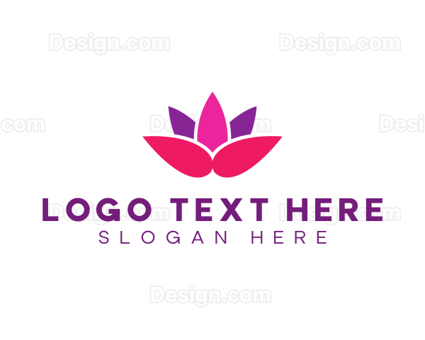 Lotus Flower Garden Logo