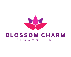 Lotus Flower Garden logo design