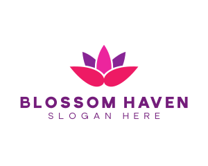 Lotus Flower Garden logo design