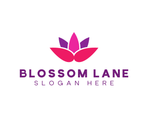 Lotus Flower Garden logo design