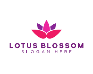 Lotus Flower Garden logo design