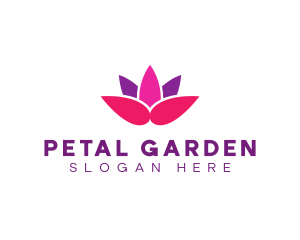 Lotus Flower Garden logo design