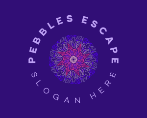 Purple Mandala Star Logo