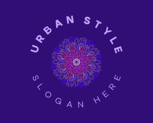 Purple Mandala Star logo