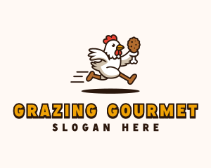 Chicken Restaurant Dining logo design