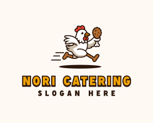 Chicken Restaurant Dining logo design