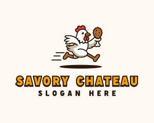 Chicken Restaurant Dining logo design