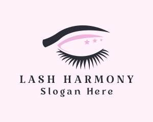 Stars Eyeshadow Eyelashes logo