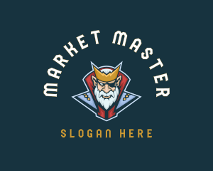 Game Master Villain logo design