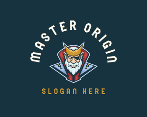 Game Master Villain logo design