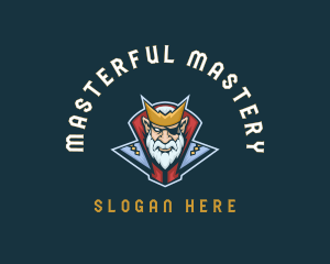 Game Master Villain logo design