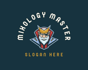 Game Master Villain logo design