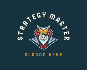 Game Master Villain logo design