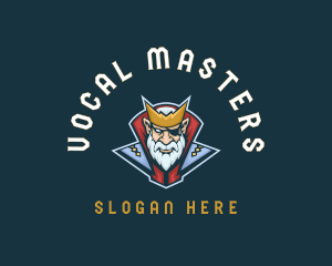 Game Master Villain logo design