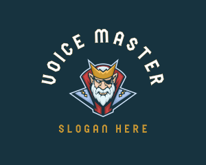 Game Master Villain logo design