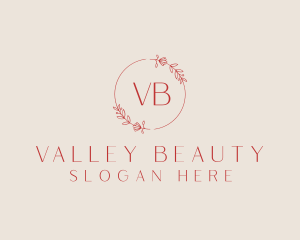 Wreath Beauty Boutique  logo design