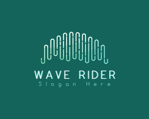 Long Wave Line logo design