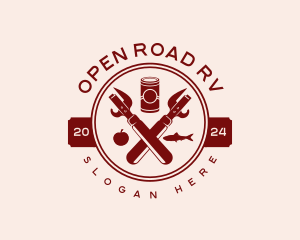 Can Opener Grocery logo design