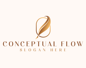 Feather Writing Pen logo