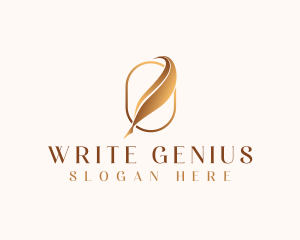 Feather Writing Pen logo