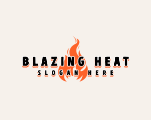 Roast Fire Flame logo