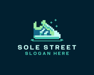 Pixel Sneakers Shoe logo