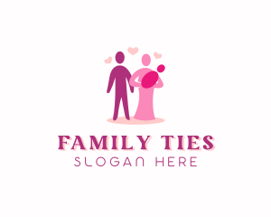 Family Parenting Fertility logo design