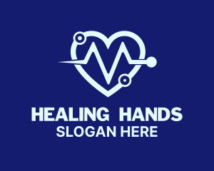 Medical Heart Lifeline logo design