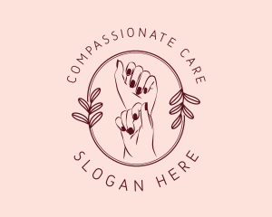 Hand Care Manicure logo design