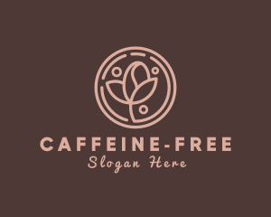 Coffee Bean Plant Leaf logo design