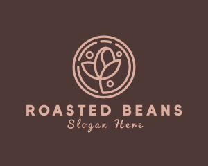 Coffee Bean Plant Leaf logo design