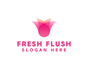 Beauty Floral Petals logo design