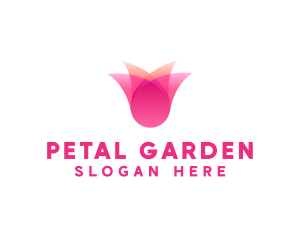 Beauty Floral Petals logo design