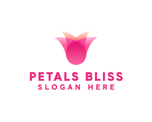 Beauty Floral Petals logo design