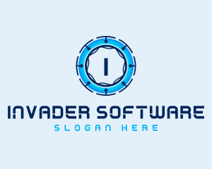 AI Software Technology logo design