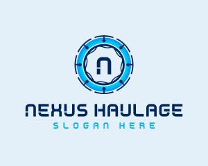 AI Software Technology logo design