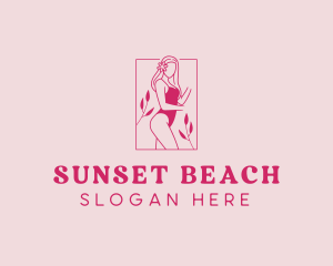 Fashion Bikini Swimsuit logo design