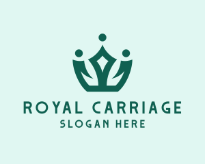 Simple Royal Tiara  logo design