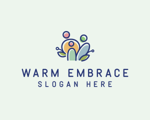 Colorful Family People  logo